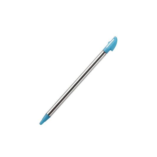 for Nintendo 3DS XL - 2 Light Blue Metal Retractable Extendable Stylus Pens