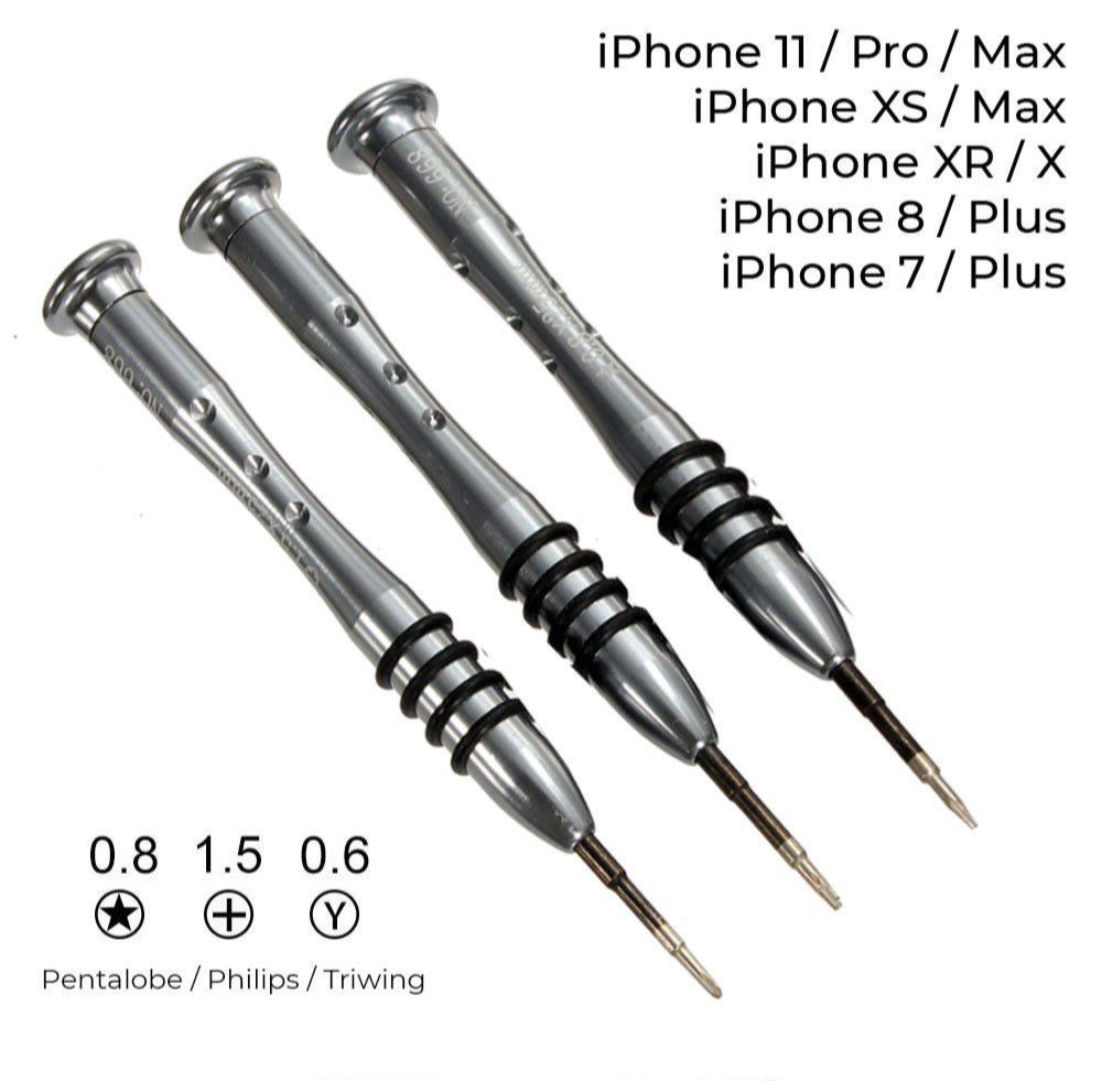 for Apple iPhone 14 - Pro Screwdriver Set Triwing / Pentalobe / Philips | FPC