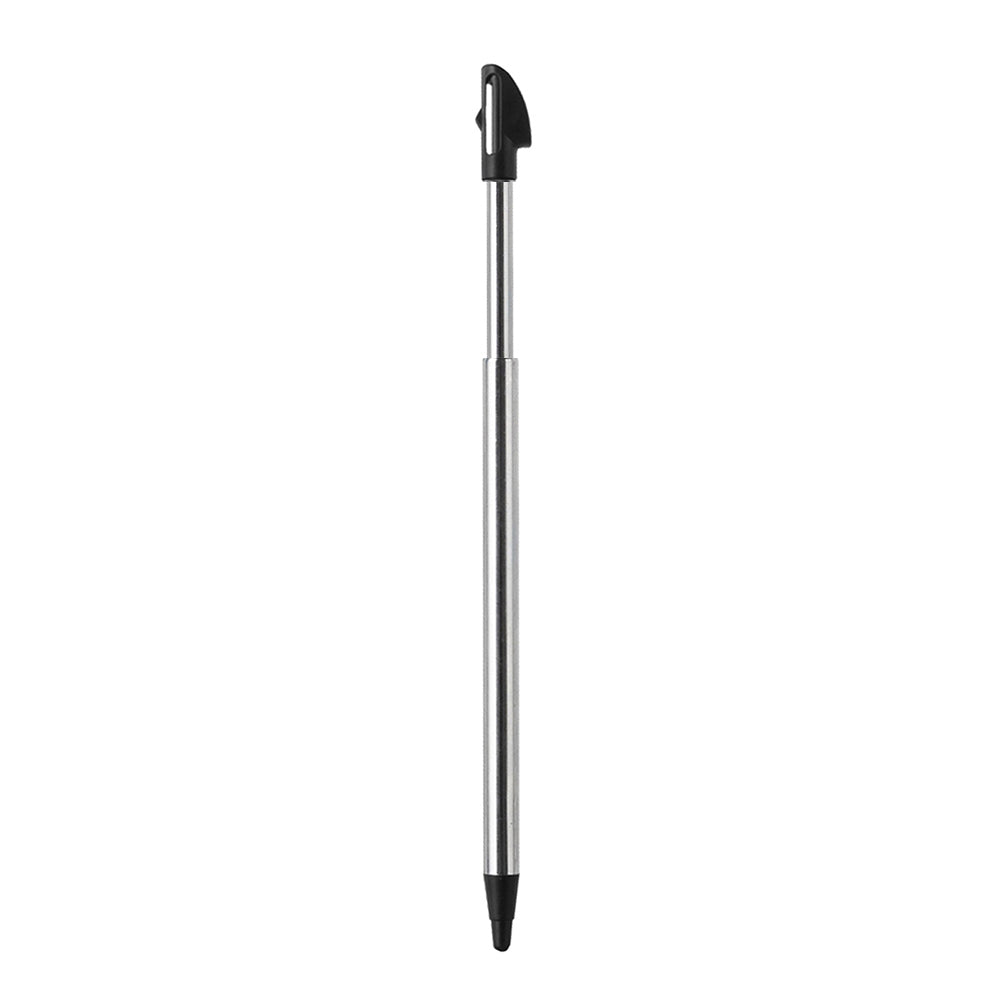 for Nintendo 3DS XL - 2 Black Metal Retractable Extendable Stylus Touch Pens