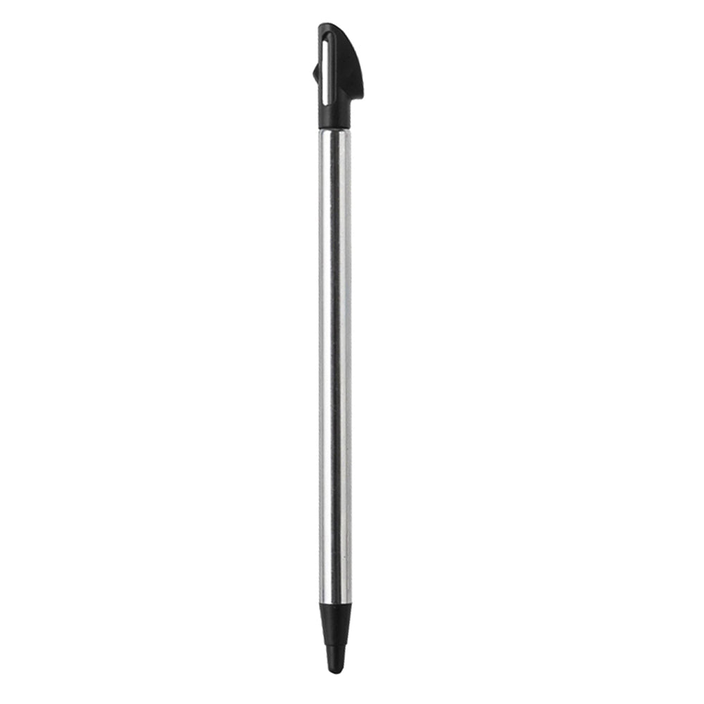 for Nintendo 3DS XL - 2 Black Metal Retractable Extendable Stylus Touch Pens