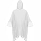 Clear Adult Disposable Emergency Theme Park & Festival Waterproof Rain Poncho