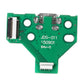 JDS-011 PS4 Controller USB Power Charger Port PCB & 12 Pin Flex Ribbon | FPC