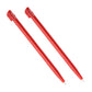 for Nintendo DSi XL - 2 Red Replacement Stylus Touch Screen Pen (NDSi XL)| FPC